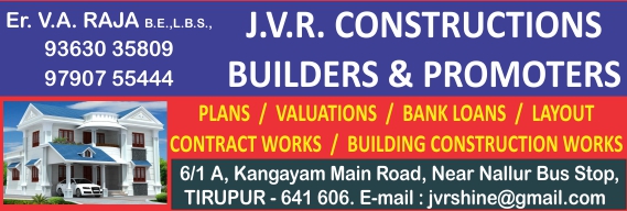 J.V.R. CONSTRUCTIONS BUILDERS & PROMOTERS