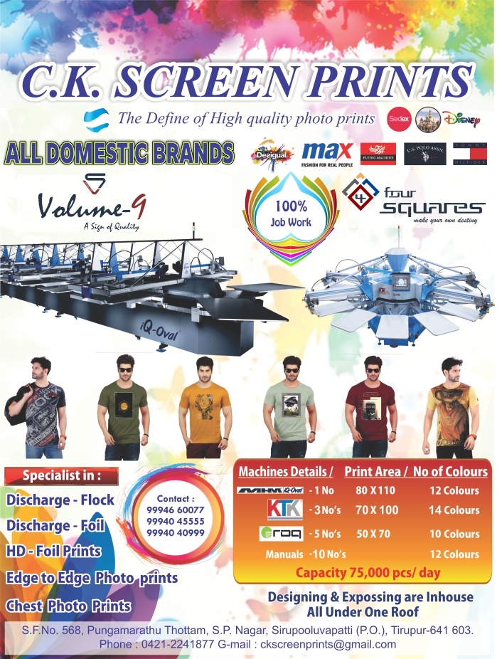 C.K. SCREEN PRINTS