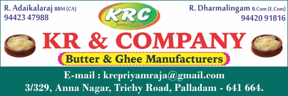 K.R. & COMPANY