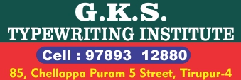 G.K.S. TYPEWRITING INSTITUTE
